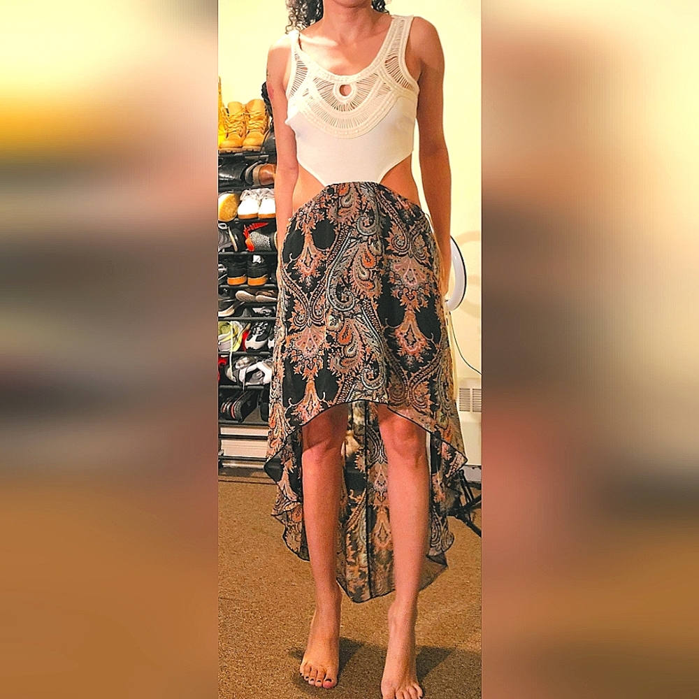 Low high dress